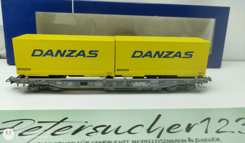 Roco H0 DC 67742 Einheitstaschenwagen “DANZAS" / SBB / OVP