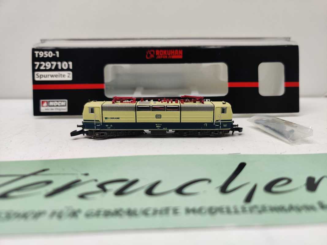 Rokuhan Z DC 7297101 / Elektrolokomotive BR 181 211-4 "Lorraine" / DB / Digital-Umbau / OVP