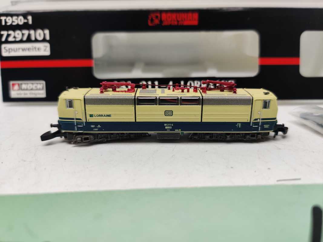 Rokuhan Z DC 7297101 / Elektrolokomotive BR 181 211-4 "Lorraine" / DB / Digital-Umbau / OVP