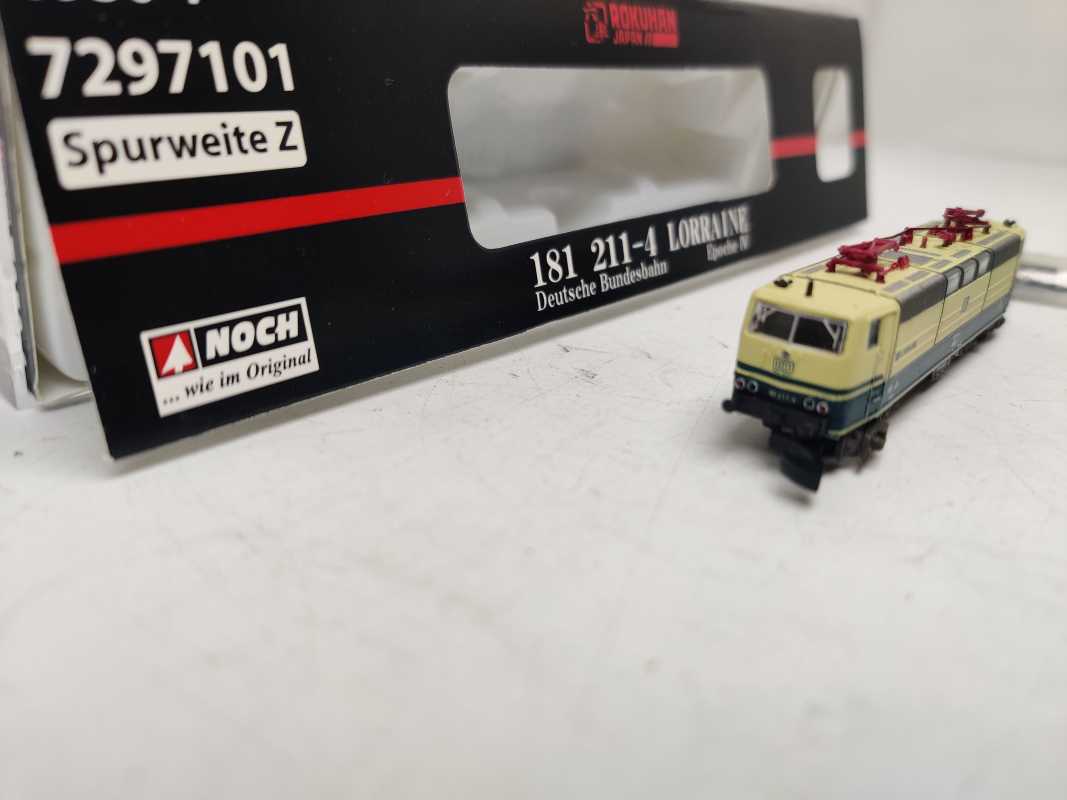 Rokuhan Z DC 7297101 / Elektrolokomotive BR 181 211-4 "Lorraine" / DB / Digital-Umbau / OVP
