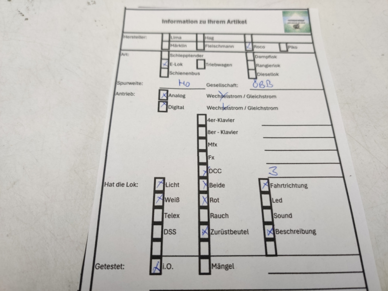 ROCo H0 AC 78443 / 1216020-8  Elektrolokomotive / DCC / ÖBB / OVP