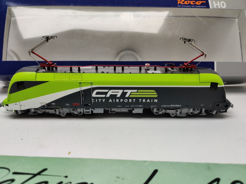 Roco H0 AC 78504 / 1016 036-6 Elektrolokomotive Rh 1016 „CAT" / Sound / Digital / OVP