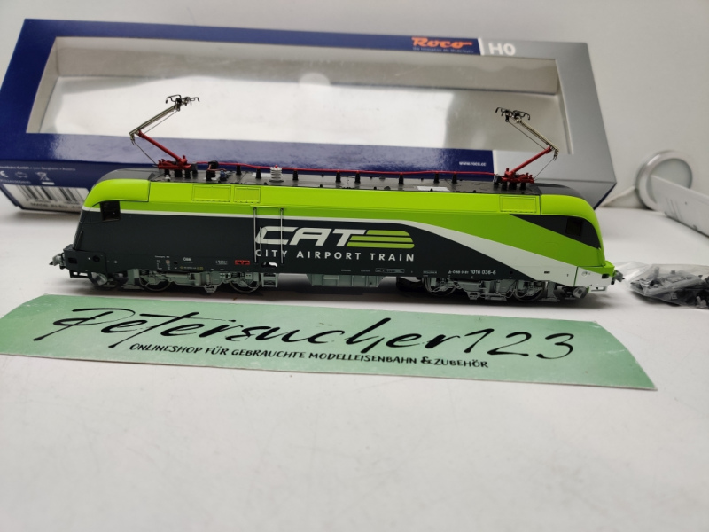 Roco H0 AC 78504 / 1016 036-6 Elektrolokomotive Rh 1016 „CAT" / Sound / Digital / OVP