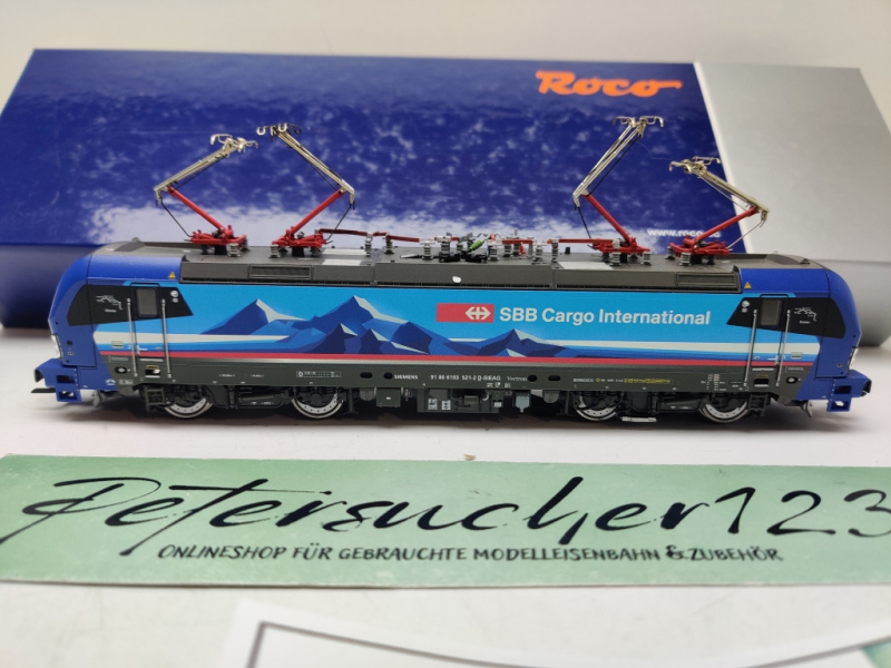 Roco H0 AC 79917  Elektrolokomotive 193 521-2, SBB Cargo International / DCC / Sound / OVP
