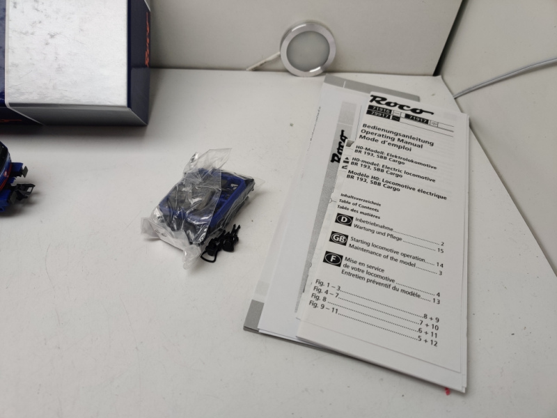 Roco H0 AC 79917  Elektrolokomotive 193 521-2, SBB Cargo International / DCC / Sound / OVP