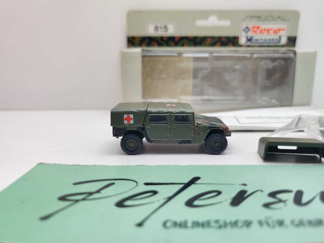 Roco Minitanks H0 815 HMMWV M1038 W/W Fracht-/Mannschaftstransporter / 1:87 / OVP
