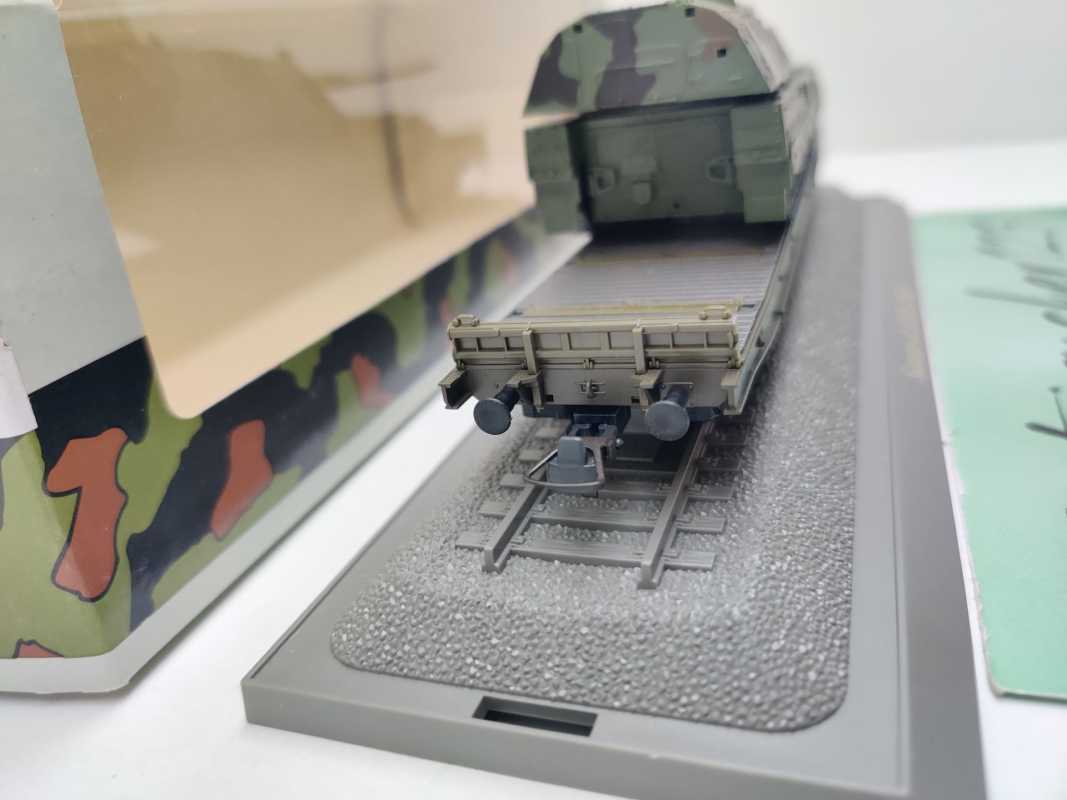 Roco H0 DC 866 Schwerlastwagen Samms Panzerhaubitze PzH2000 / NEM / DB / OVP