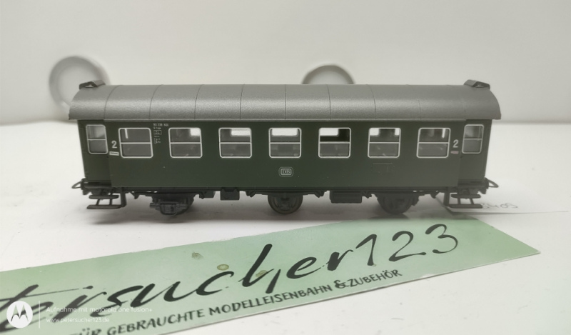 Roco H0 DC 90 338 Umbauwagen 2.Kl. / NEM / DB