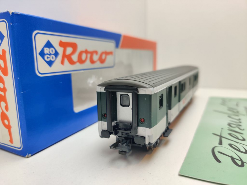 Roco H0 DC 44334 Gepäckwagen Schlusslicht EW II Club-Ed. 2-1998 / NEM / SBB / OVP