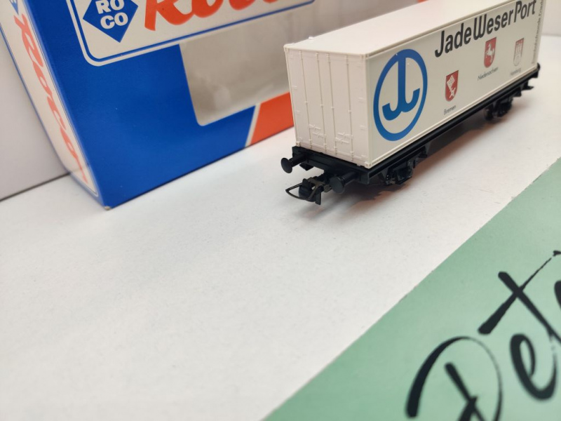 Roco H0 DC Containtertragwagen „Jade Weser Port“ / NEM / Privat / ErsatzVP