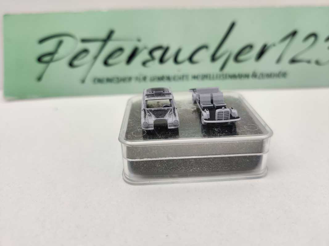 RAILNSCALE N N2114 Mercedes 190D Taxi Heckflosse / Bausatz / 1:160 / OVP
