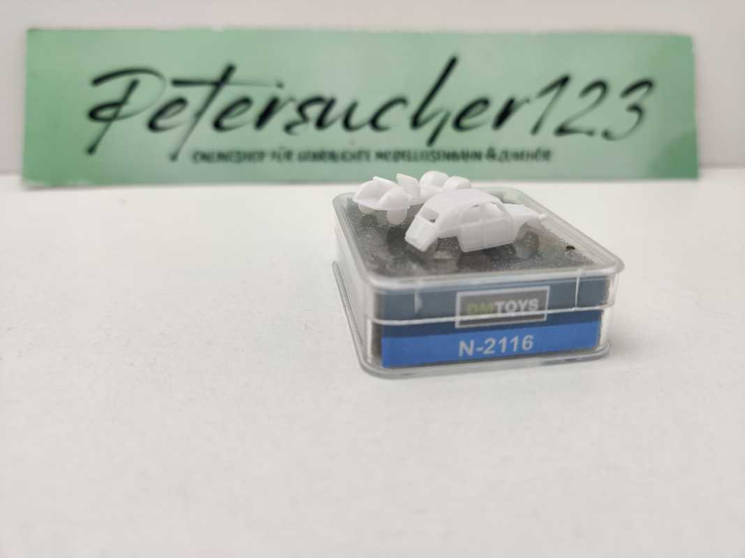 RAILNSCALE N N2116 Citroën 2CV "ENTE" Viertürer / Bausatz / 1:160 / OVP