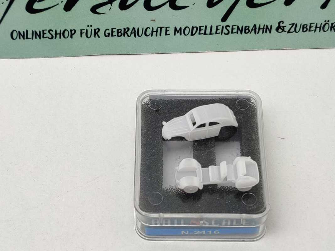 RAILNSCALE N N2116 Citroën 2CV "ENTE" Viertürer / Bausatz / 1:160 / OVP