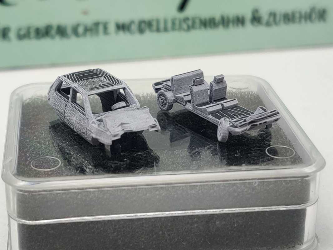 RAILNSCALE N N2247 Renault 5 Unfall / Bausatz / 1:160 / OVP