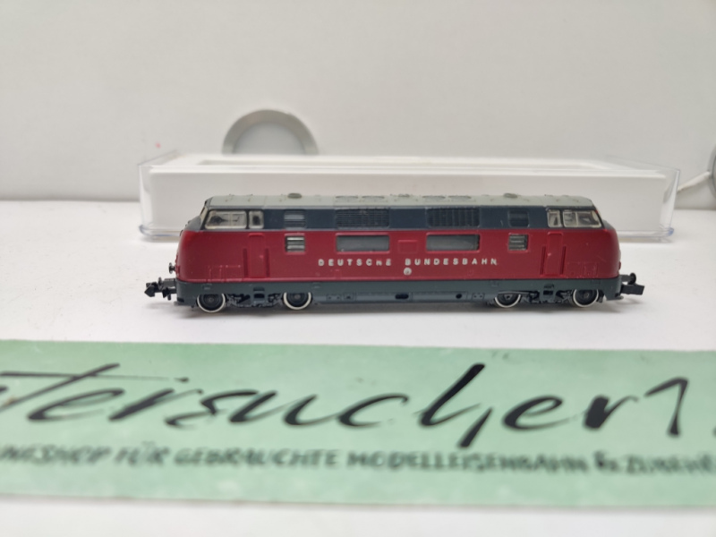 Roco N DC / V200 027 / Diesellok / DB / Rot / Digital / EOVP