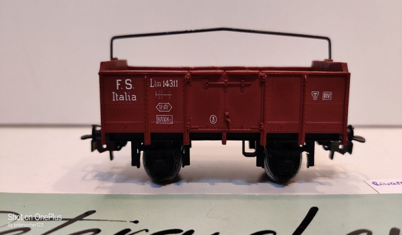 Rivarossi H0 AC C Ltm Hochbordwagen / FS