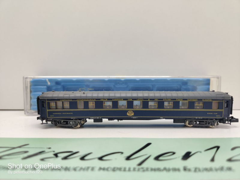 Rivarossi N DC 9553 Speisewagen / WR / CIWL / OVP