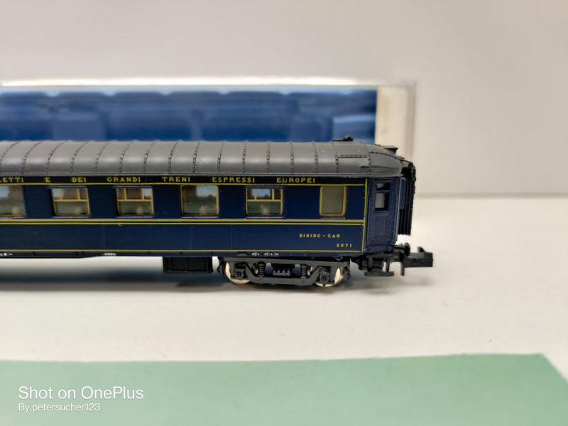 Rivarossi N DC 9553 Speisewagen / WR / CIWL / OVP