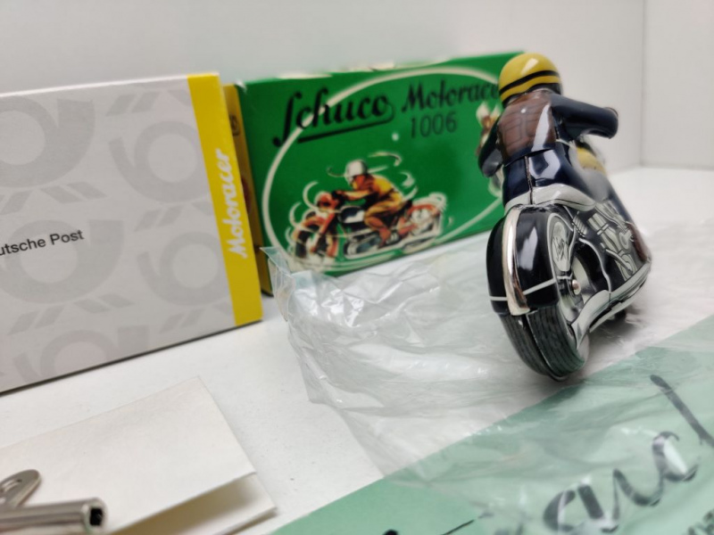 Schuco 1006  /  Motoracer 1006 / Deutsche Post / OVP