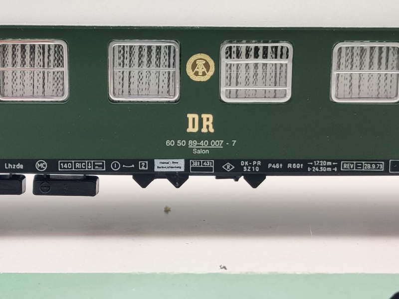 Sachsenmodelle H0 DC 14003-03 Salonwagen 007-7 / Salon / DR