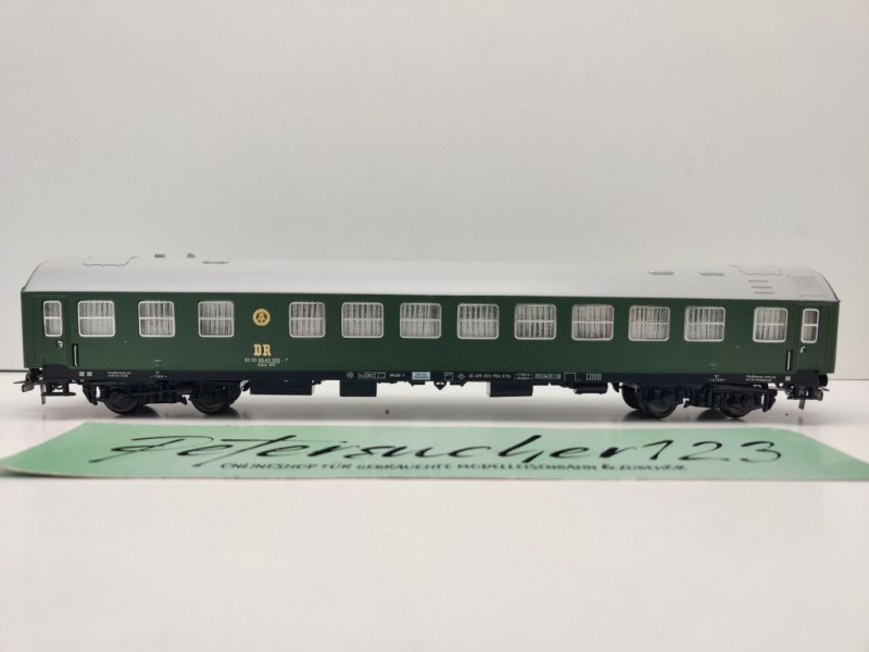 Sachsenmodelle H0 DC 14003-01 Salon & Begleitwagen 055-7 / Salon WR / DR