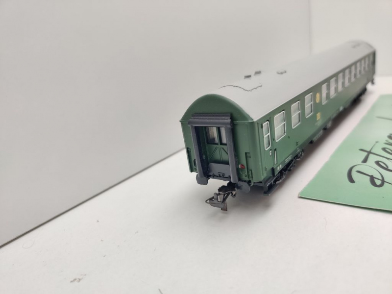 Sachsenmodelle H0 DC 14003-01 Salon & Begleitwagen 055-7 / Salon WR / DR