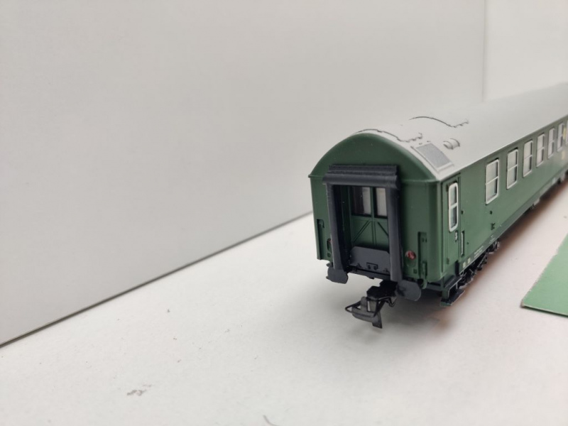 Sachsenmodelle H0 DC 14003-02 Stabs- & Begleitwagen 105-0 / Salon / DR