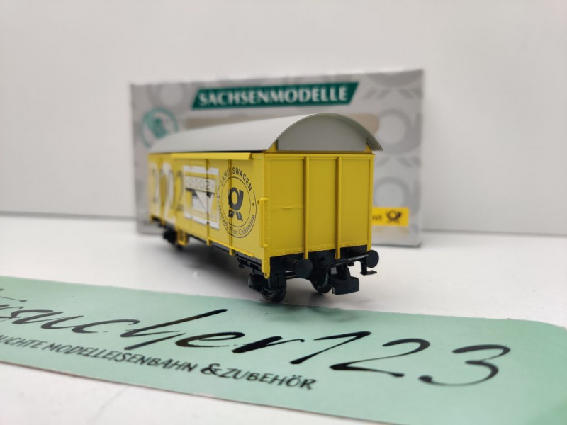 Sachsenmodelle H0 DC 78795 Post-Jahreswagen 2002 Gklms / NEM / DBP / OVP