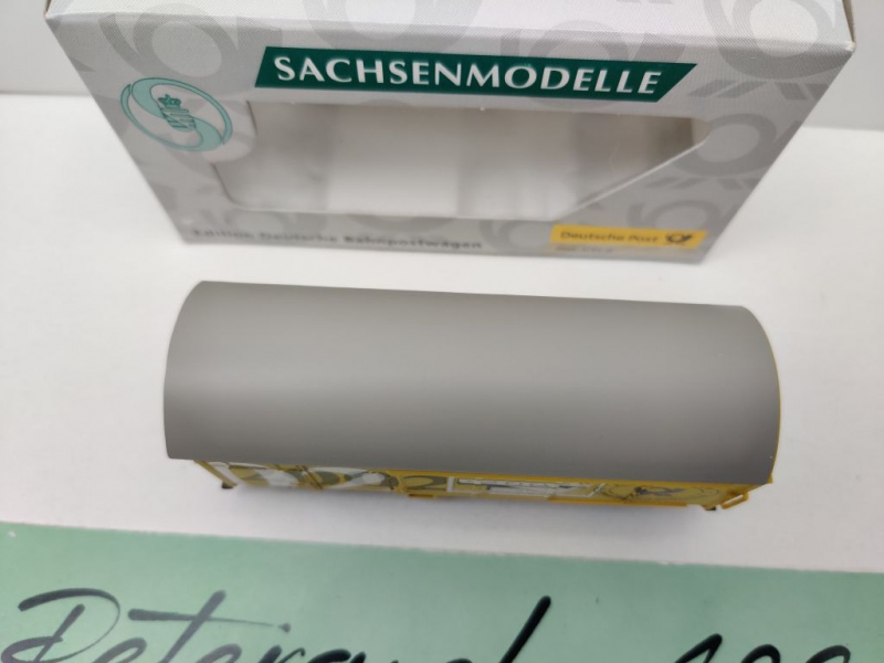 Sachsenmodelle H0 DC 78795 Post-Jahreswagen 2002 Gklms / NEM / DBP / OVP