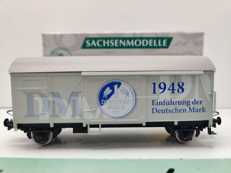 Sachsenmodelle H0 DC 78812 SoMo "Abschied von D-Mark" DP Philatelie / NEM / OVP