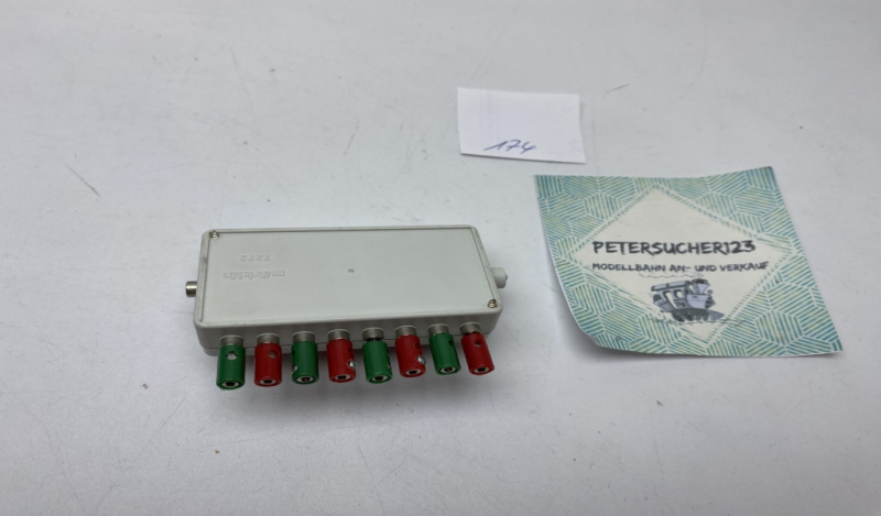 Märklin H0 7272 Stellpult + Stecker Weiß