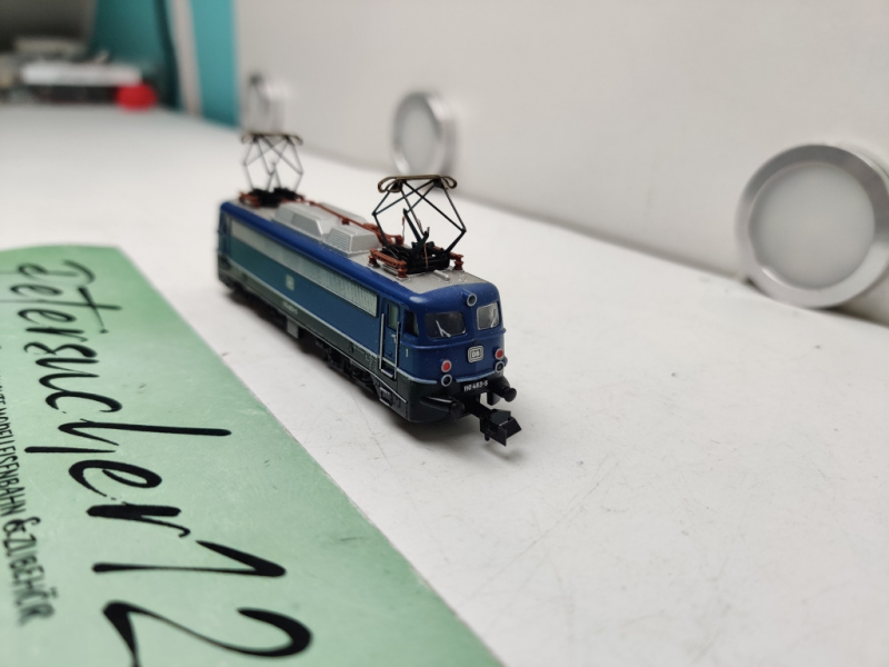 Trix N DC 12054 / BR110 483-5 Elektrolok / DB / Blau / Analog