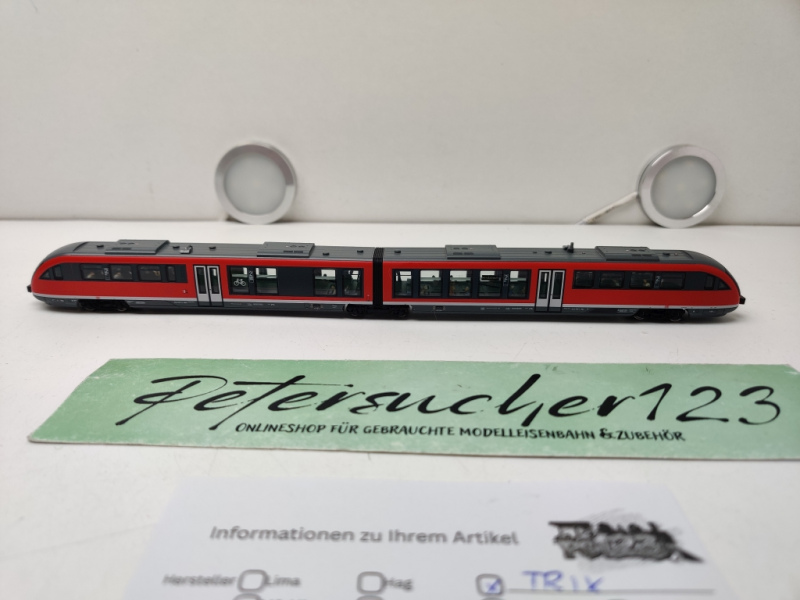 Trix / Mini Trix N DC 12586 / BR648.1 Diesel Triebzug Lint / DB AG / Analog / Personen