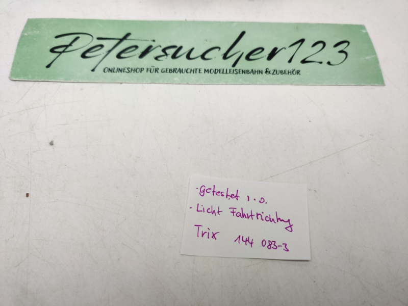 Trix N DC 2033 / BR144 083-3 Elektrolok / DB / Grün / Analog