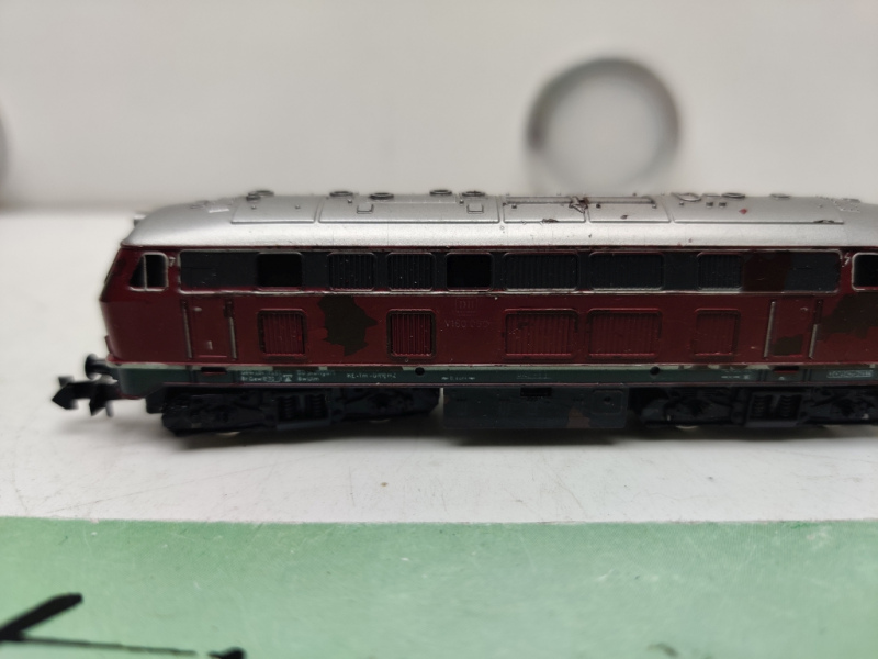 Trix N DC 2959 / VB160 090 Diesellok / DB / Rot / Analog