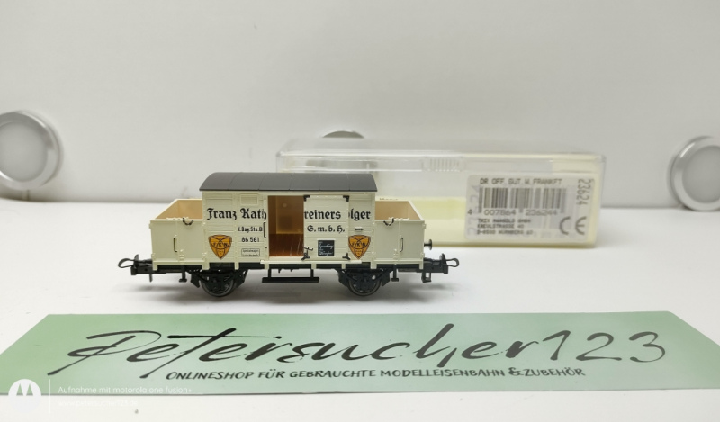 Trix H0 DC 23827 Kolonialwarenwagen “Franz Kath Reiners Nachfolger” / Ersatz-OVP