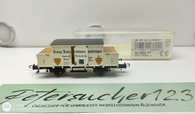 Trix H0 DC 23827 Kolonialwarenwagen “Franz Kath Reiners Nachfolger” / Ersatz-OVP