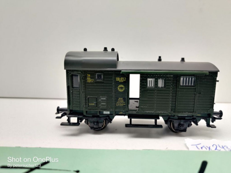 Trix H0 AC 24319 Güterzugbegleitwagen / Pwg / DRG
