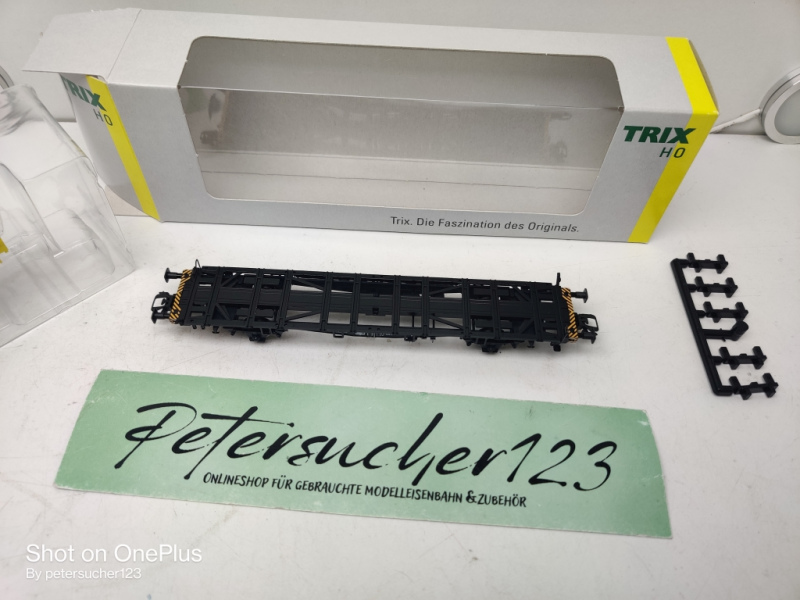 Trix H0 AC 24817 Tragwagen "Roßberg" / Lbgjs 598 / Club 2017 / NEM / DB / OVP