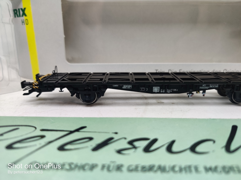 Trix H0 AC 24817 Tragwagen "Roßberg" / Lbgjs 598 / Club 2017 / NEM / DB / OVP