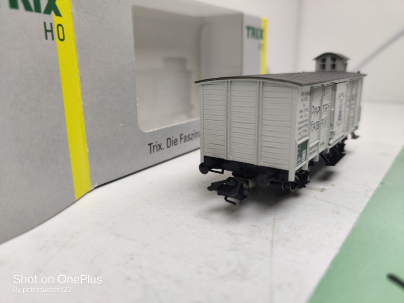 Trix H0 AC 24820 ged. Güterwagen / G 10 / Club 2020 / NEM / K.W.St.E. / OVP