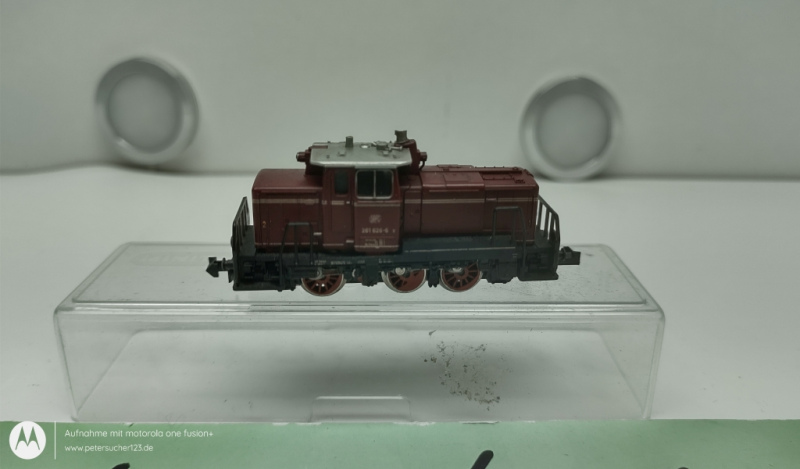 Trix N DC BR261 626-6 Diesellok / Rangierlok  DB Rot