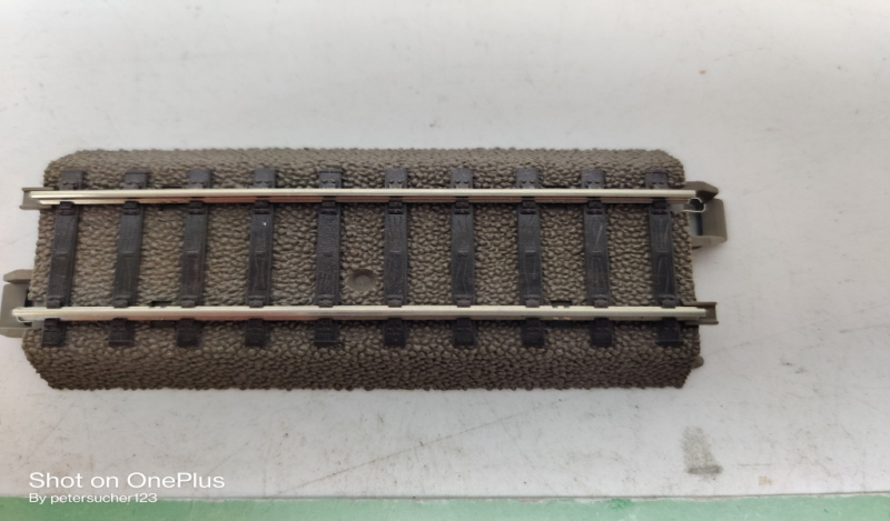 Trix H0 1 x gerades Gleis 62077 / 77,5mm