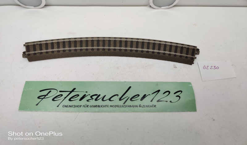 Trix H0 62230 / 1 x gebogenes Gleis Radius R 2 / 437,5 mm / Bogen 30°/ OVP