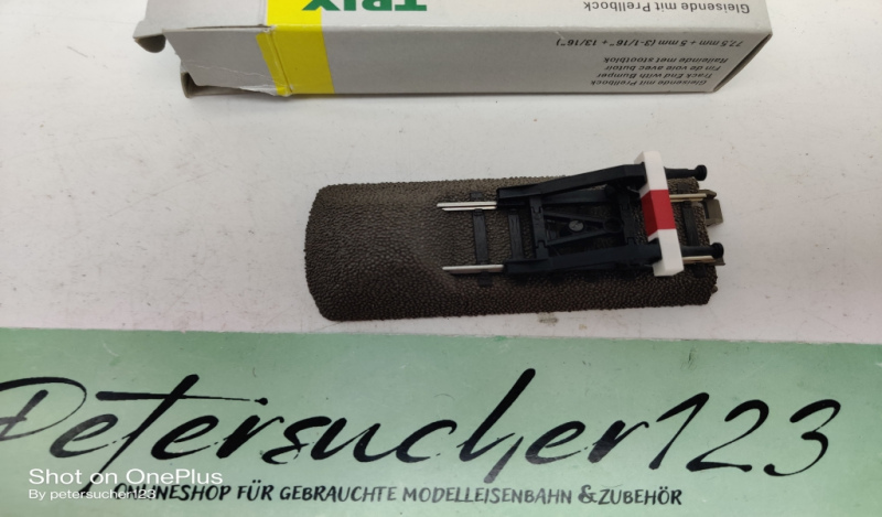 Trix H0 62977 / 1 x Gleisende mit Prellbock / OVP