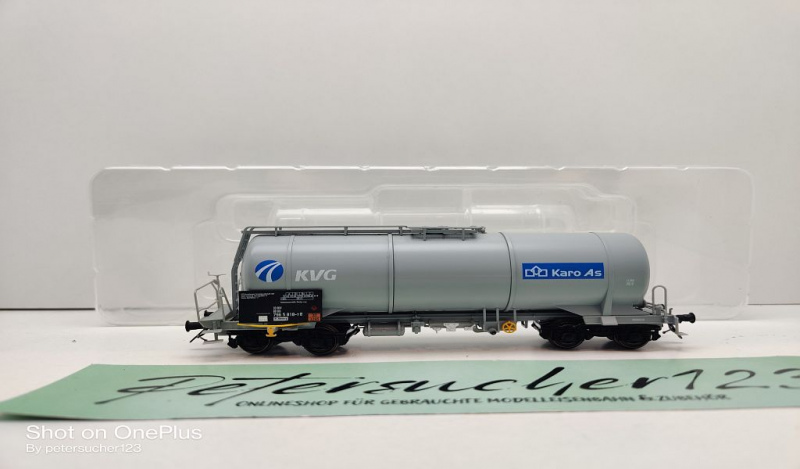 Tillig H0 DC 76514 Leichtölkesselwagen "KVG Karo As" / eingestellt bei DB / EVP