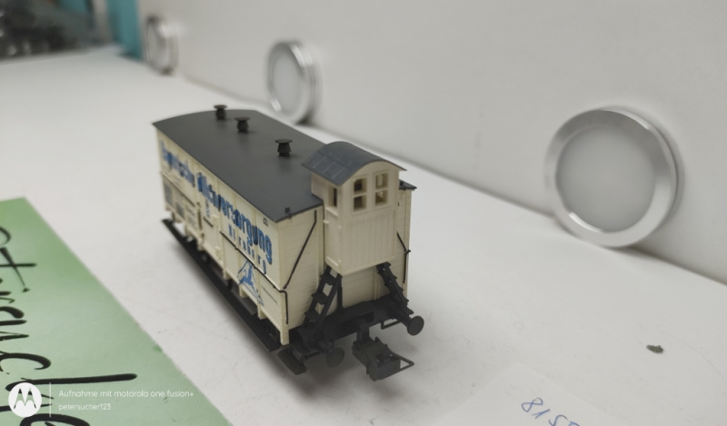 Trix H0 AC 81552 Milchversorgung Nürnberg Gedeckter Güterwagen K.Bay.Sts.B.