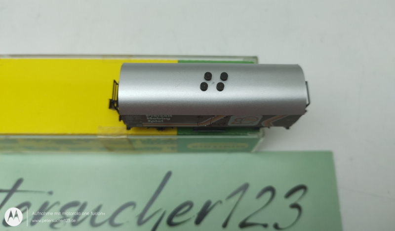 Minitrix N DC 51-3225-22 Kühlwagen Werbemod. "IDEE+SPIEL" Ichqrs / DB / Ersatz-VP