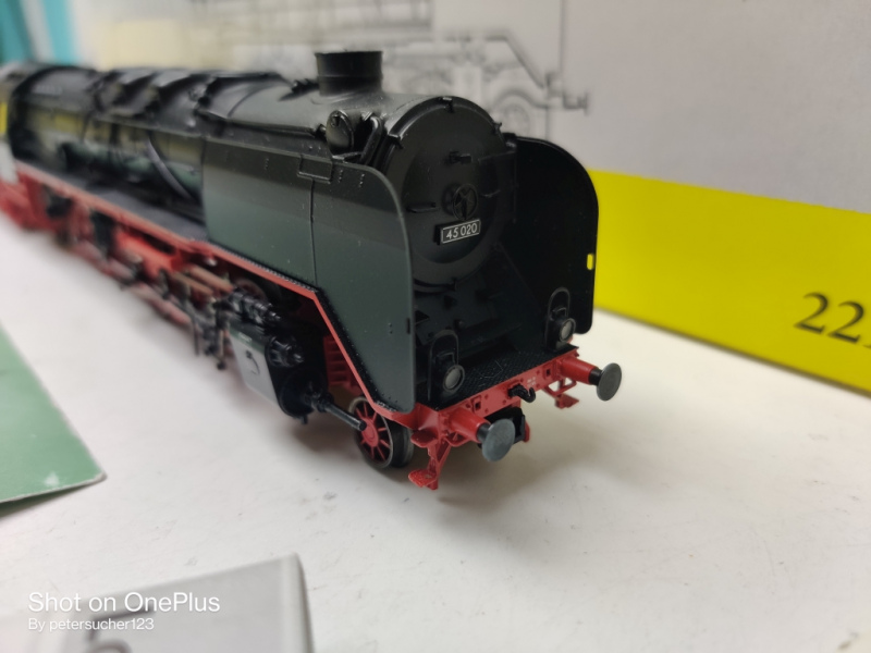 Trix H0 DC 22102 / BR 45 Schlepptender-Güterlokomotive / DB / DSS / Esu-Decoder / OVP
