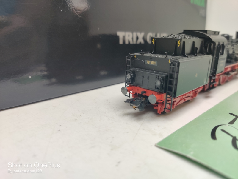 Trix H0 DC 22890 / BR78.10 Dampflokomotive / Mfx / Sound / DB / Ep. III / Trix Club / OVP